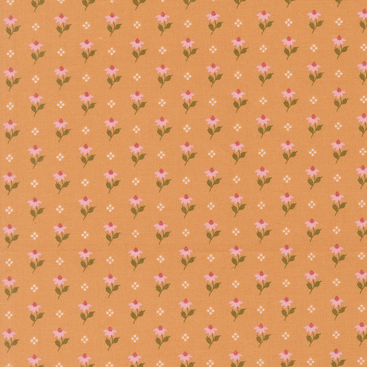 Wild Honey Bumbling Posies Honey M525216 by Lella Boutique for Moda Fabrics (sold in 25cm increments)