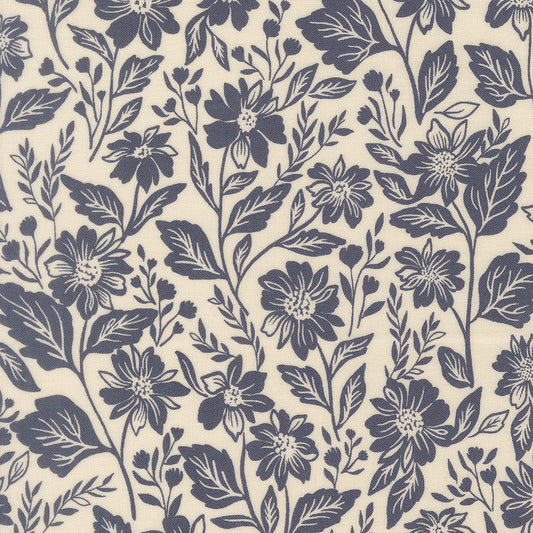 True Love Romance Bloom Cream M526021 by Lella Boutique for Moda Fabrics (sold in 25cm increments)