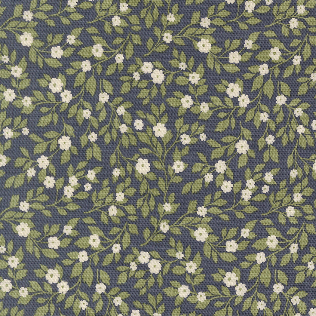 True Love Daydream Posies Twilight M526113 by Lella Boutique for Moda Fabrics (sold in 25cm increments)