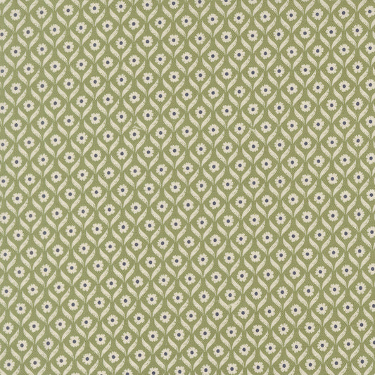 True Love Wallflower Fern M526215 by Lella Boutique for Moda Fabrics (sold in 25cm increments)