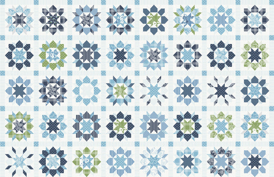 Nantucket Summer Swoon Cheater Print Panel M5526811 by Camille Roskelley for Moda fabrics
