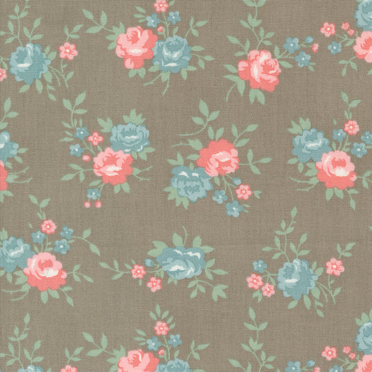 Rosemary Cottage Cedar Gather Floral M5531019 by Camille Roskelley for Moda Fabrics (sold in 25cm increments)