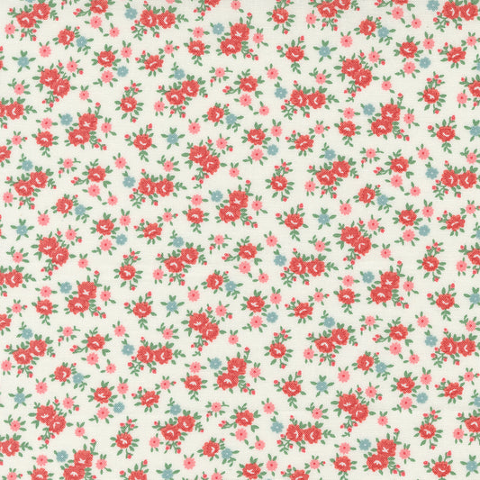 Rosemary Cottage Cream Lovely Ditsy M5531311 by Camille Roskelley for Moda Fabrics (sold in 25cm increments)