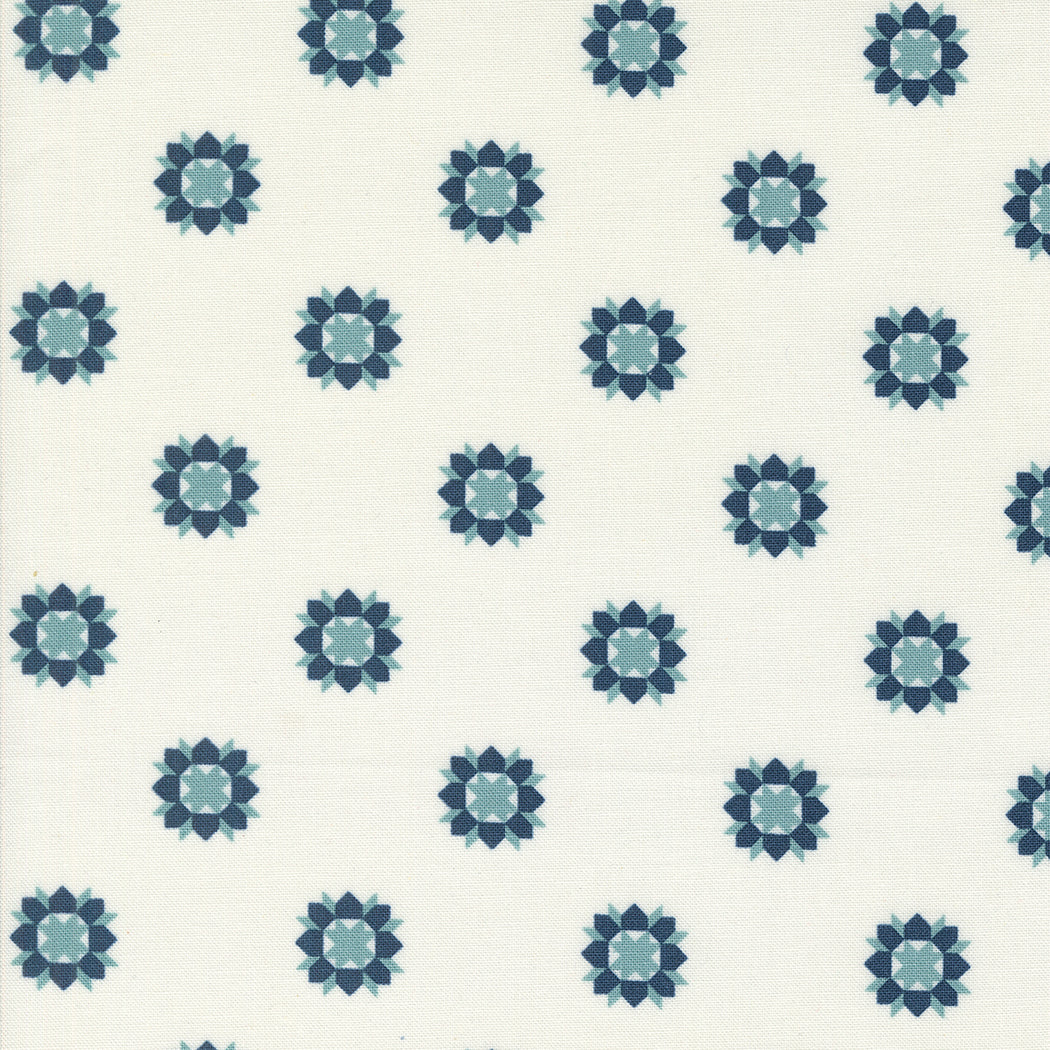 Rosemary Cottage Cream Sky Swoon M553516 by Camille Roskelley for Moda Fabrics (sold in 25cm increments)