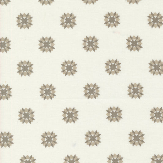 Rosemary Cottage Cream Cedar Swoon M553520 by Camille Roskelley for Moda Fabrics (sold in 25cm increments)