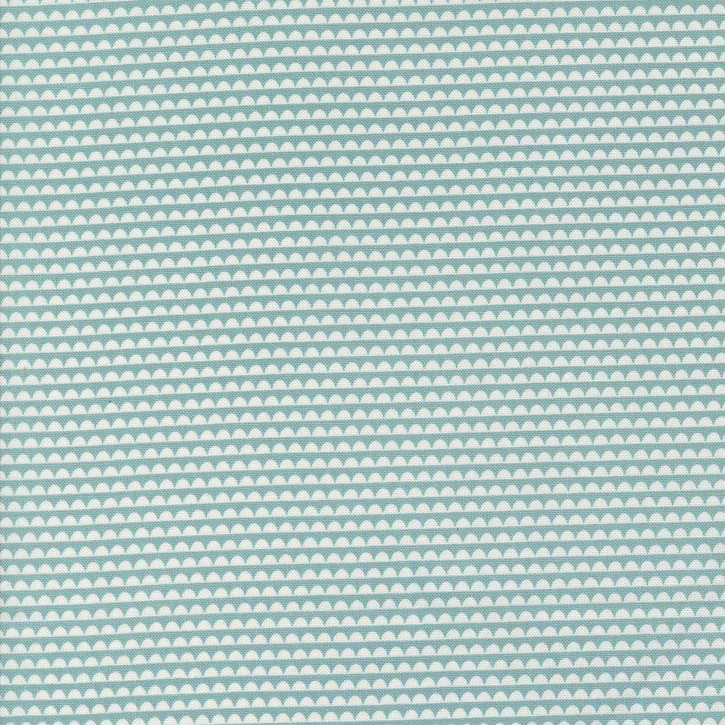 Rosemary Cottage Sky Sundae Stripe M5531616 by Camille Roskelley for Moda Fabrics (sold in 25cm increments)