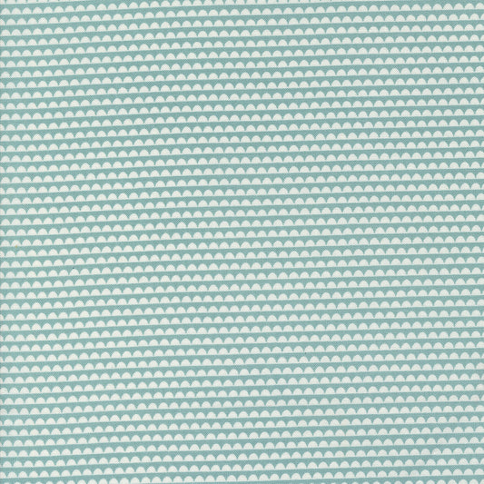 Rosemary Cottage Sky Sundae Stripe M5531616 by Camille Roskelley for Moda Fabrics (sold in 25cm increments)