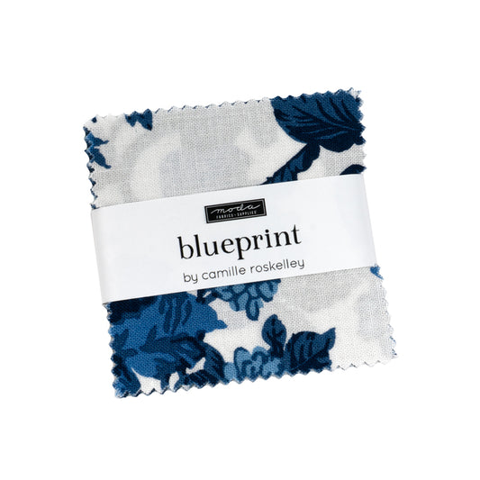 Blueprint Mini Charm Pack by Camille Roskelley for Moda Fabrics