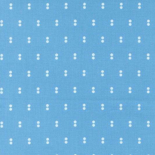 Blueprint Dots Harbor M5533412 by Camille Roskelley for Moda Fabrics (Sold in 25cm increments)
