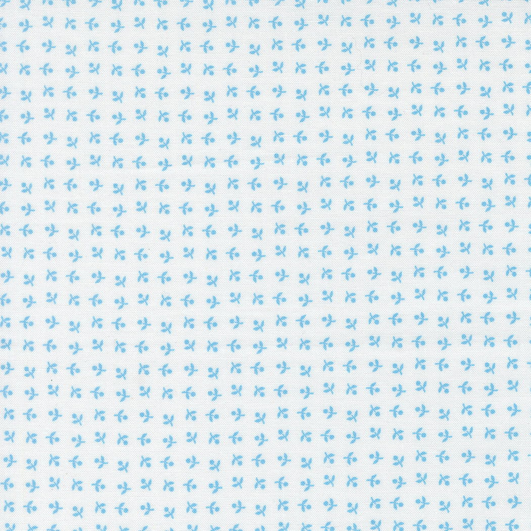 Blueprint Somerset White Harbor M5533611 by Camille Roskelley for Moda Fabrics (Sold in 25cm increments)