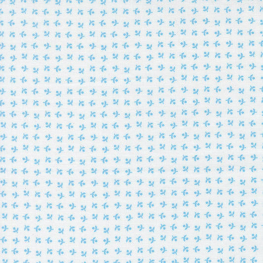 Blueprint Somerset White Harbor M5533611 by Camille Roskelley for Moda Fabrics (Sold in 25cm increments)