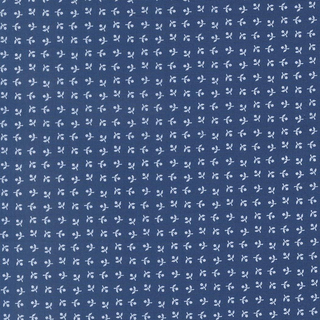 Blueprint Somerset Navy M5533616 by Camille Roskelley for Moda Fabrics (Sold in 25cm increments)
