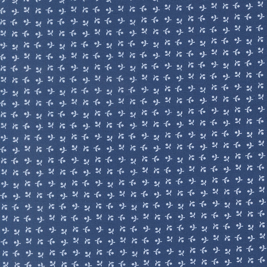 Blueprint Somerset Navy M5533616 by Camille Roskelley for Moda Fabrics (Sold in 25cm increments)