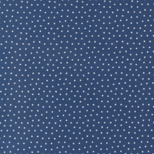 Blueprint Starlight Navy M5533716 by Camille Roskelley for Moda Fabrics (Sold in 25cm increments)