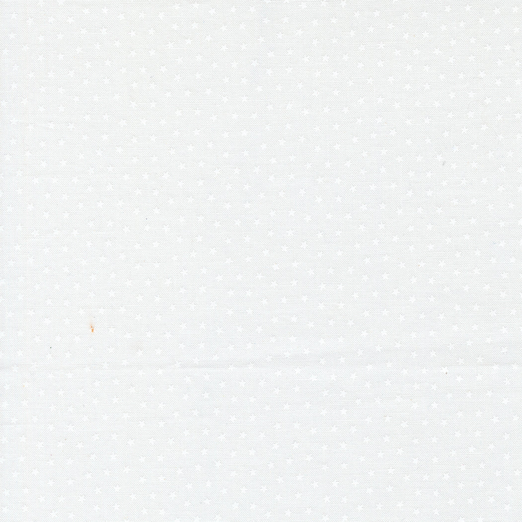 Blueprint Starlight White White M5533721 by Camille Roskelley for Moda Fabrics (Sold in 25cm increments)