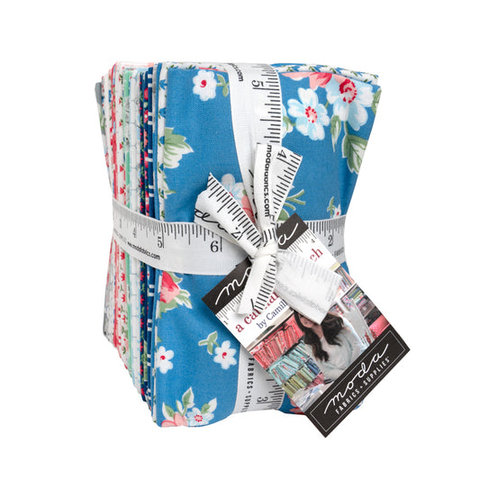 A Cat Named Stitch Fat Eighth Bundle by Camille Roskelley for Moda Fabrics