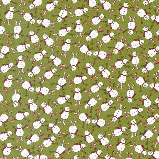 Blizzard Pine Snowmen M5562213 by Sweetwater for Moda fabrics (sold in 25cm increments)
