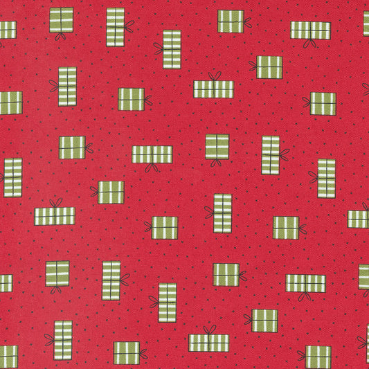 Blizzard Red Wrapped Up M5562314 by Sweetwater for Moda fabrics (sold in 25cm increments)