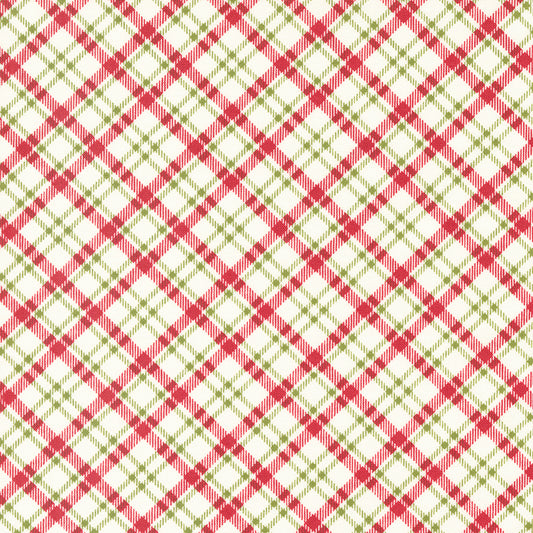 Blizzard Red Plaid M5562514 by Sweetwater for Moda fabrics (sold in 25cm increments)