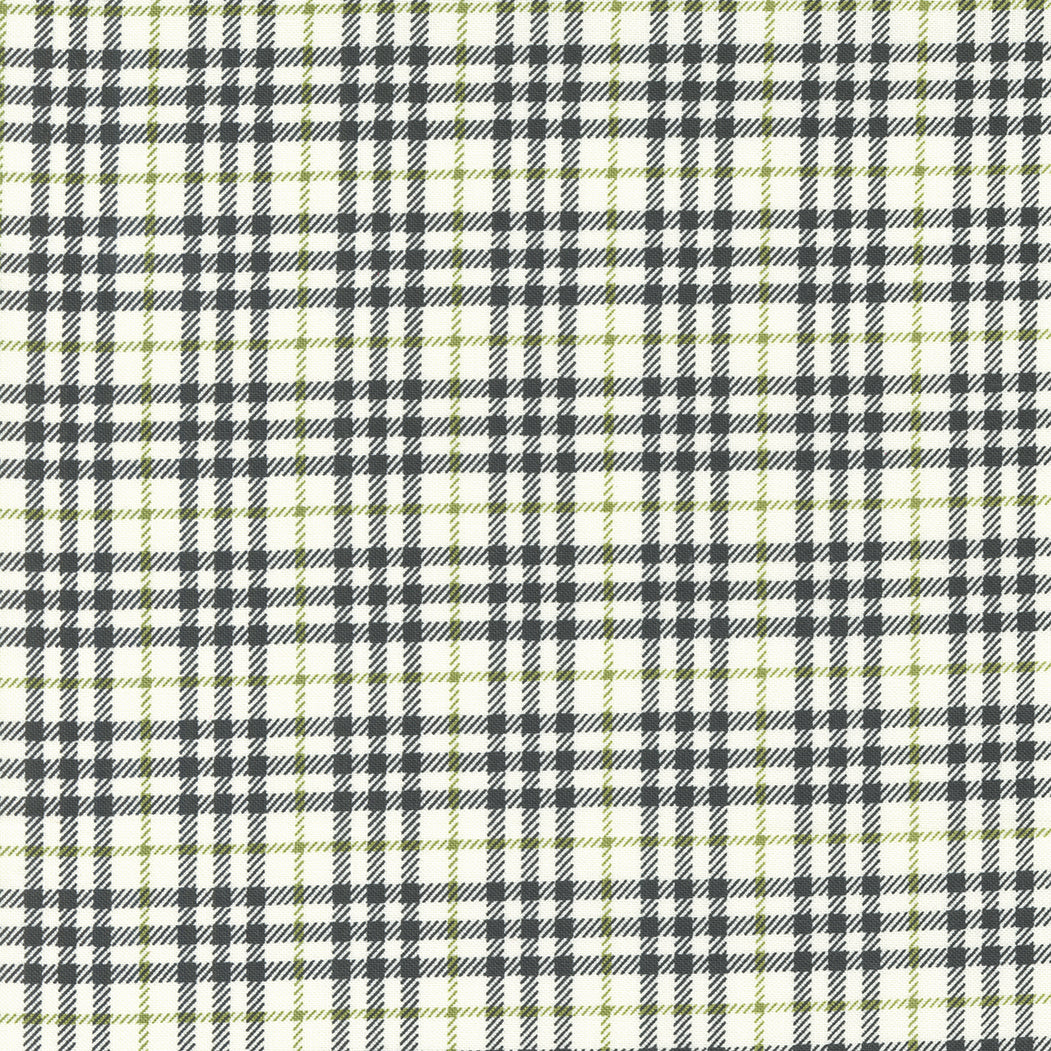 Main Street Picnic Plaid Vanilla Black M5564415 by Sweetwater for Moda Fabrics (sold in 25cm increments)