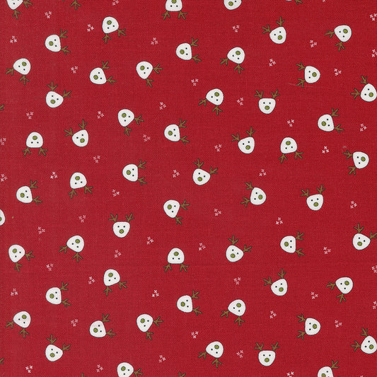 On Dasher Dasher Candy Red M5566112 by Sweetwater for Moda Fabrics (sold in 25cm increments)