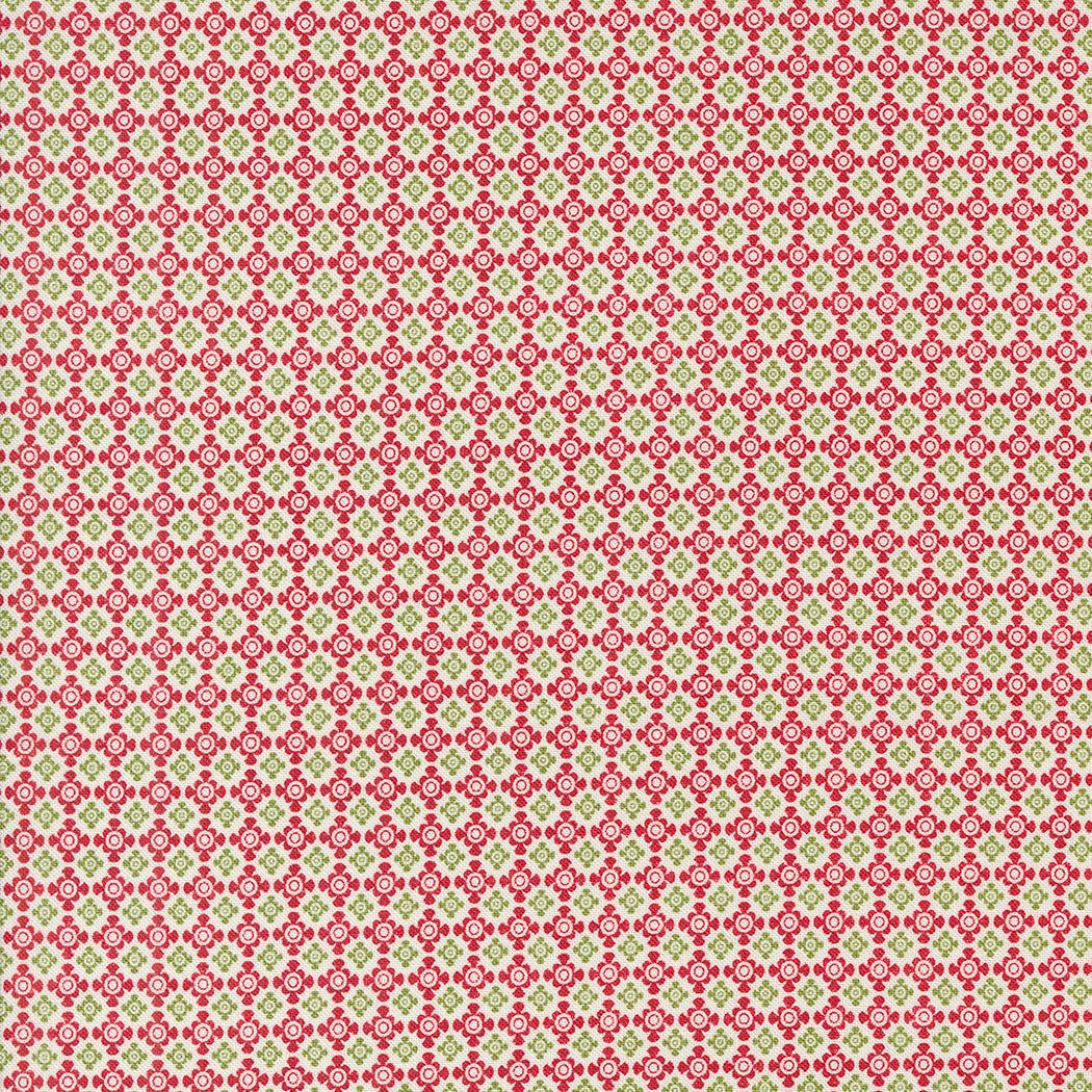 On Dasher Reindeer Candy Red M5566212 by Sweetwater for Moda Fabrics (sold in 25cm increments)