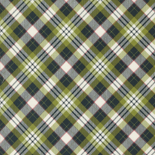 On Dasher Plaid Pine M5566423 by Sweetwater for Moda Fabrics (sold in 25cm increments)