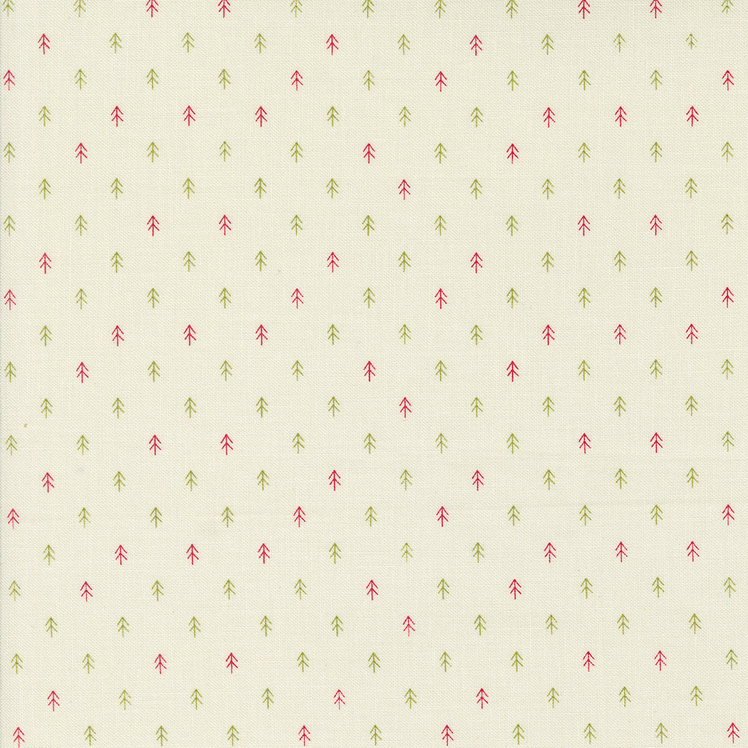 On Dasher Tiny Trees Vanilla M5566811 by Sweetwater for Moda Fabrics (sold in 25cm increments)