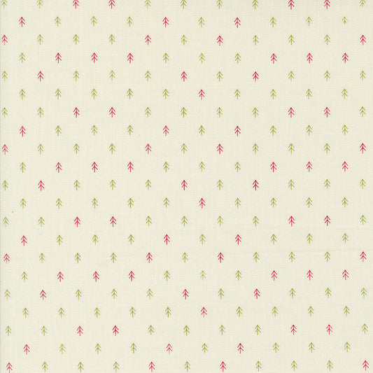 On Dasher Tiny Trees Vanilla M5566811 by Sweetwater for Moda Fabrics (sold in 25cm increments)