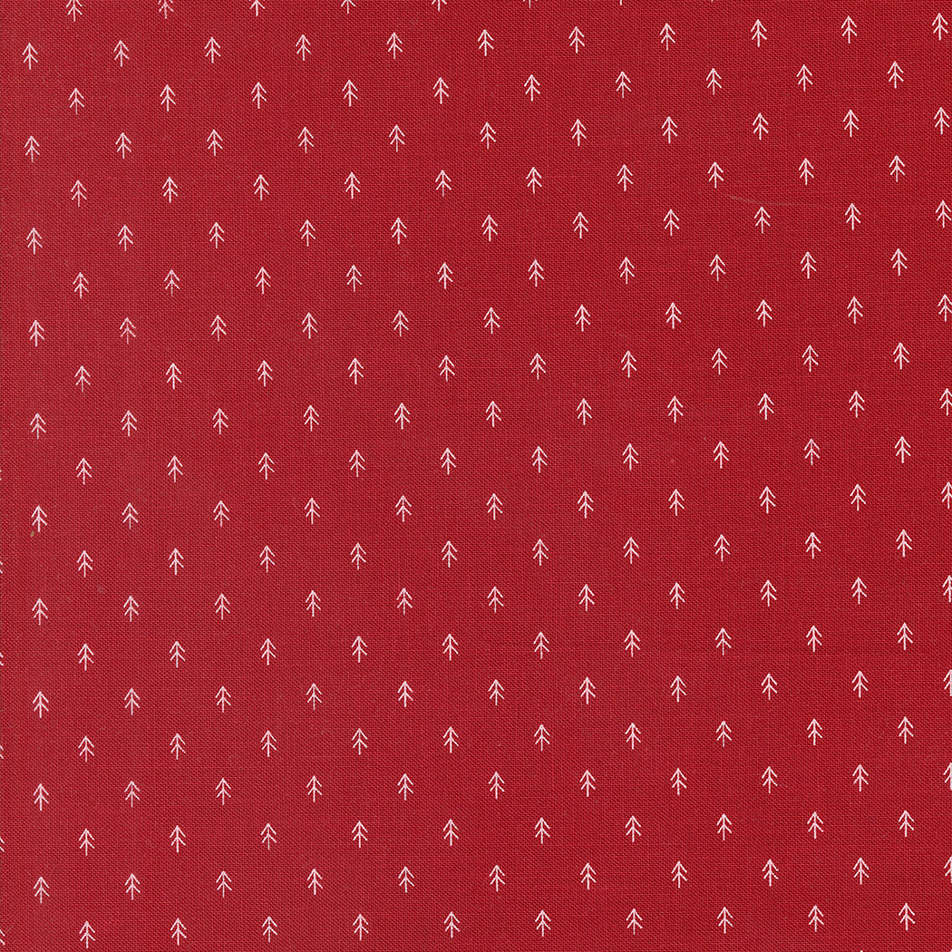 On Dasher Tiny Trees Red M5566812 by Sweetwater for Moda Fabrics (sold in 25cm increments)