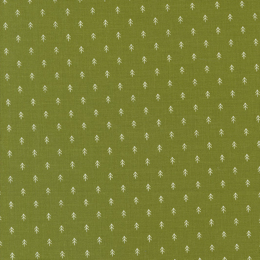 On Dasher Tiny Trees Pine M5566813 by Sweetwater for Moda Fabrics (sold in 25cm increments)