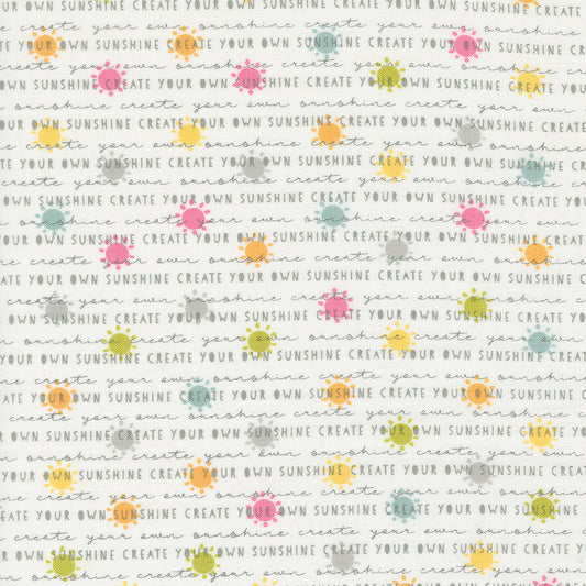 Shine Text Words Cloud M5567111 by Sweetwater for Moda Fabrics (sold in 25cm increments)