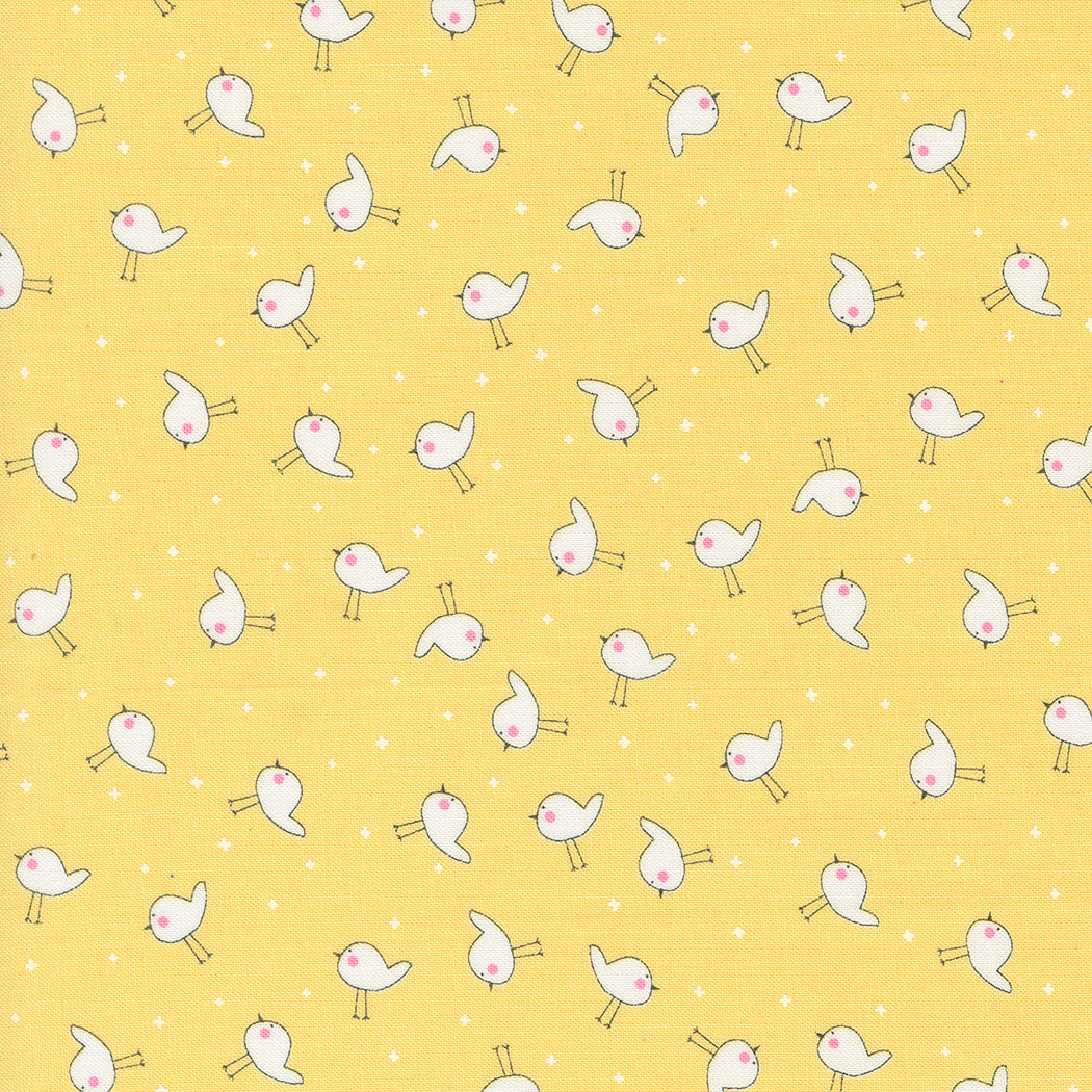 Shine Little Birdie Sun M5567424 by Sweetwater for Moda Fabrics (sold in 25cm increments)