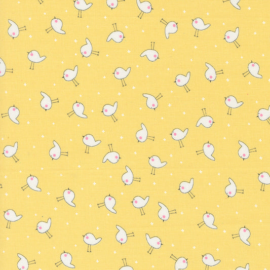 Shine Little Birdie Sun M5567424 by Sweetwater for Moda Fabrics (sold in 25cm increments)