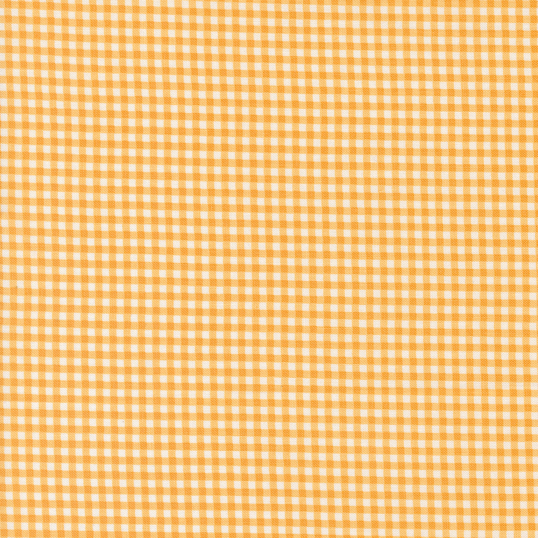 Shine Gingham Orangeside M5567615 by Sweetwater for Moda Fabrics (sold in 25cm increments)