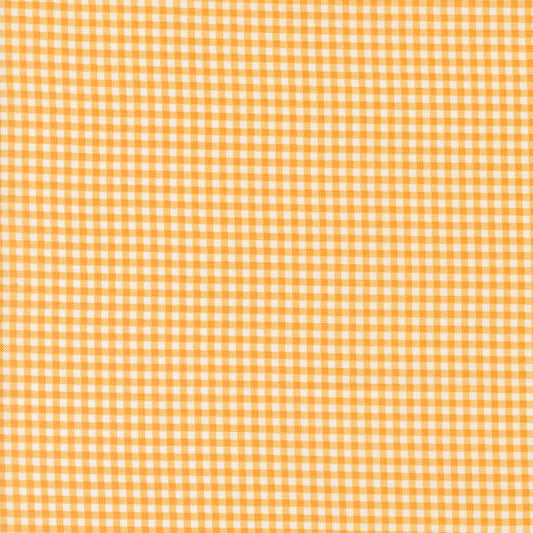 Shine Gingham Orangeside M5567615 by Sweetwater for Moda Fabrics (sold in 25cm increments)