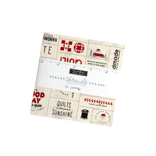 Threads Charm Pack from Sweetwater for Moda Fabrics