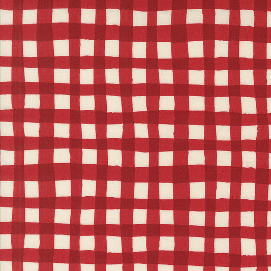 Emmitt and Ivy Winter Picnic Red M5569312 by Sweetwater for Moda Fabrics (sold in 25cm increments)