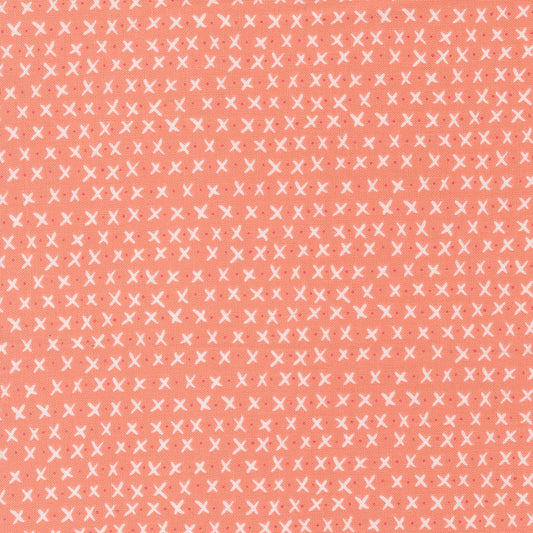 Lucky X's and O's Flower M5570523 by Sweetwater for Moda Fabrics (sold in 25cm increments)