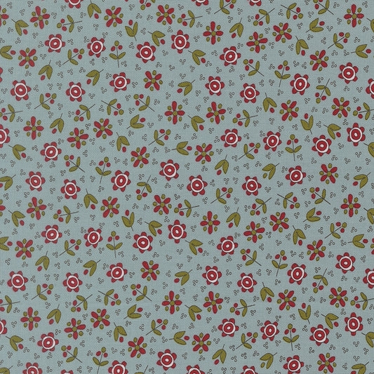 Chilly Christmas Trees Storm M5571215 by Sweetwater for Moda Fabrics (sold in 25cm increments)
