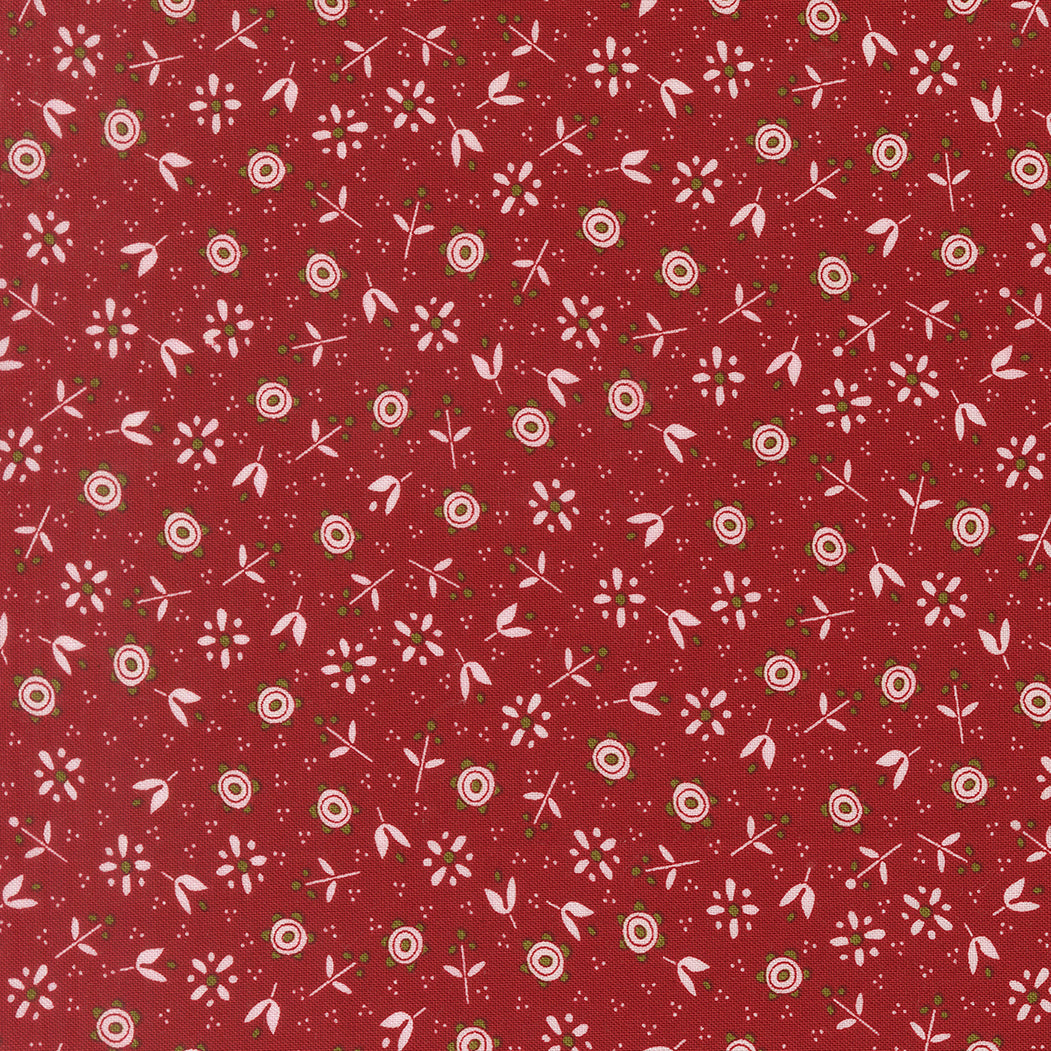 Chilly Christmas Trees Red M5571222 by Sweetwater for Moda Fabrics (sold in 25cm increments)