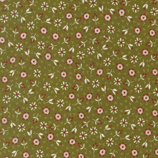 Chilly Christmas Trees Pine M5571223 by Sweetwater for Moda Fabrics (sold in 25cm increments)