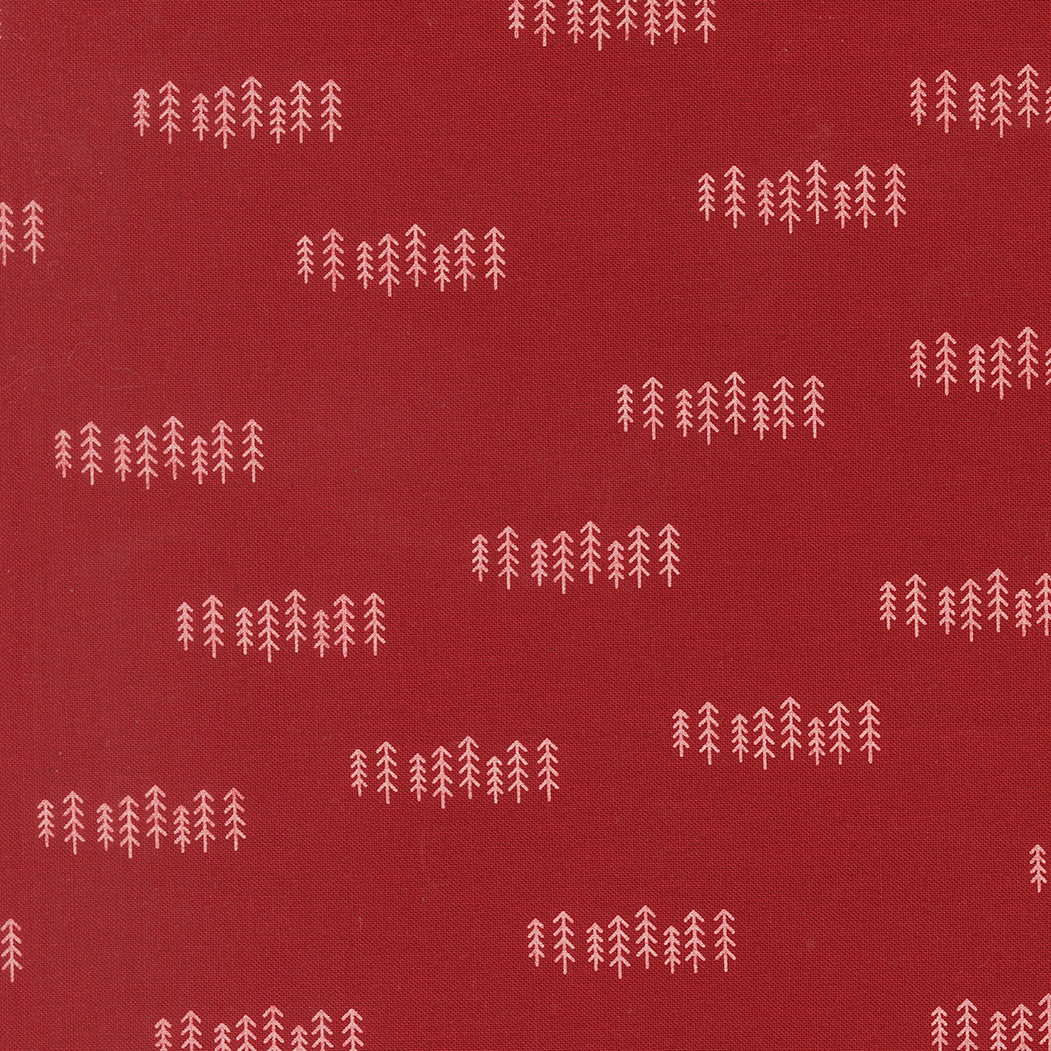 Chilly The Forest Red M5571322 by Sweetwater for Moda Fabrics (sold in 25cm increments)
