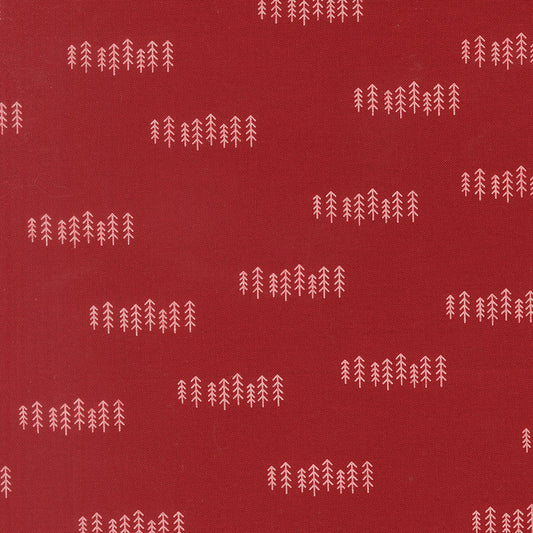 Chilly The Forest Red M5571322 by Sweetwater for Moda Fabrics (sold in 25cm increments)