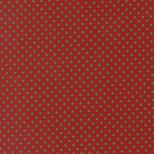 Chilly Star Bright Red M5571422 by Sweetwater for Moda Fabrics (sold in 25cm increments)