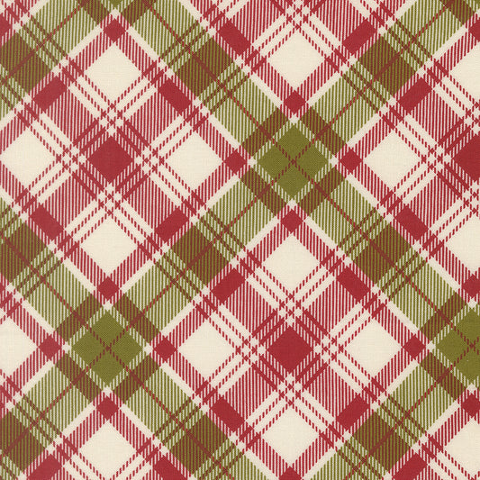 Chilly Plaid Red M5571512 by Sweetwater for Moda Fabrics (sold in 25cm increments)