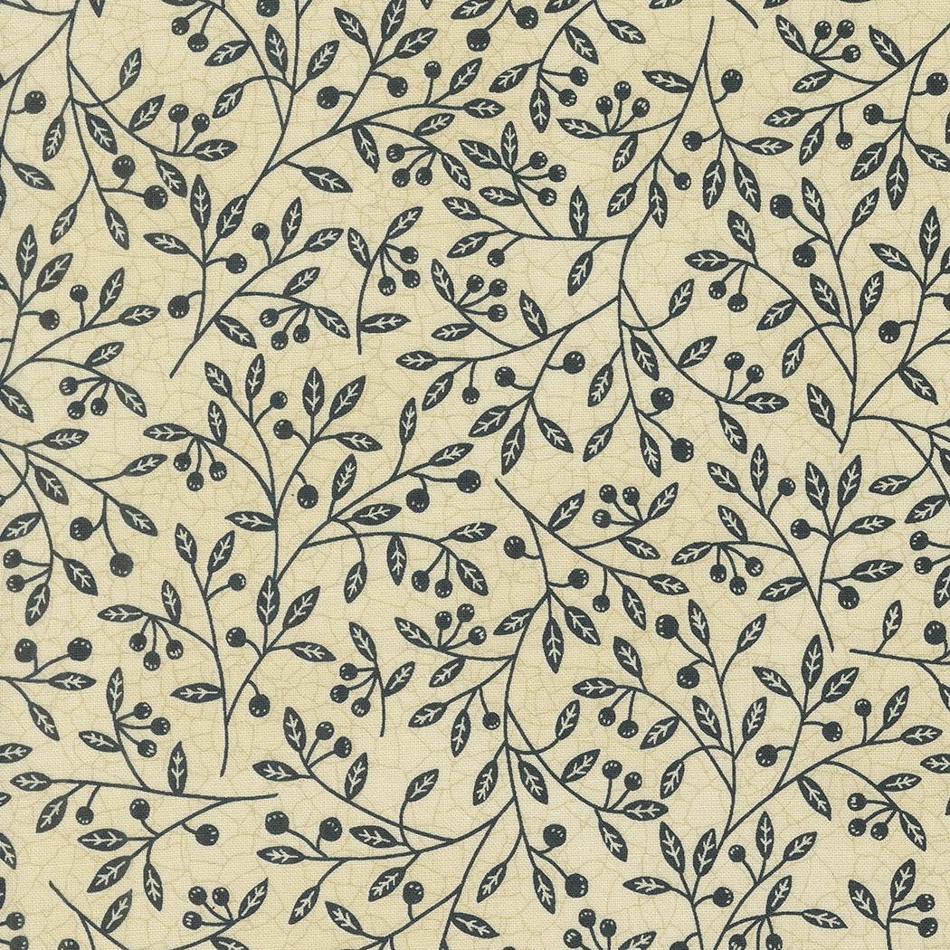 Bloom and Grow Cherry Toss Linen M705112 by Kathy Schmitz Studios for Moda Fabrics (sold in 25cm increments)