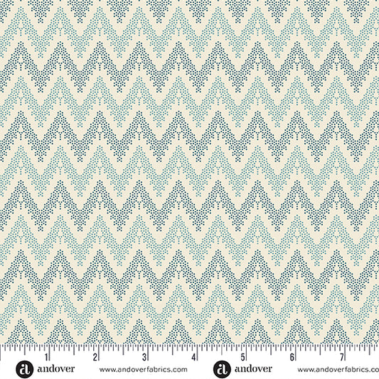 Beach House Linen Current A1174L by Laundry Basket Quilts for Andover Fabrics (sold in 25cm increments)