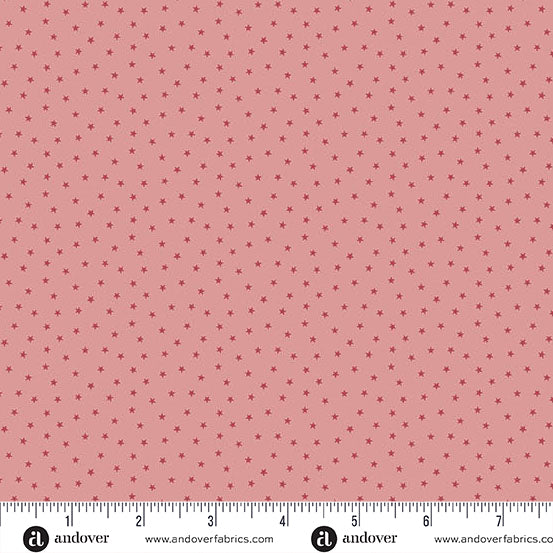 Twinkle Rose A1234E by Laundry Basket Quilt for Andover Fabrics (sold in 25cm increments)