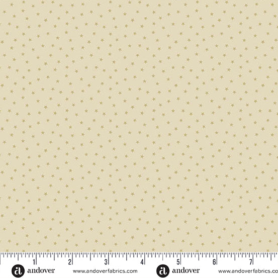 Twinkle Bisque A1234L by Laundry Basket Quilt for Andover Fabrics (sold in 25cm increments)